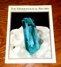 MINERALOGICAL RECORD India Zeolites Quarry Mineral Gems Collecting 2007 Vol. 38 picture