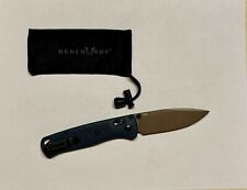 Benchmade 535FE-05 Bugout CPMS30V Flat Earth Blade Crater Blue Handle Knife picture