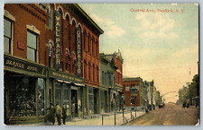 Dunkirk, New York - Central Avenue - Vintage Postcard - Unposted picture