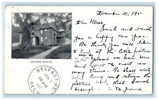 1902 Alcott House, Concord Massachusetts MA Belfast ME PMC Postcard picture
