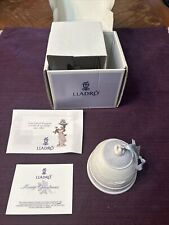 Vintage Lladro 1993 Christmas Bell with Original Box And Certificate picture