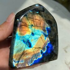 1.14LB Natural Flashy Gorgeous Labradorite Freeform Crystals Display Healing picture