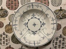 Lovely Vintage Villeroy & Boch Blue And White Bowl Dresden Plate Porcelain picture