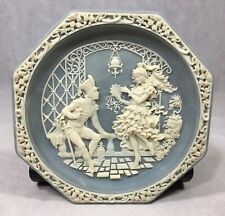 Love Themes From The Grand Opera Carmen Blue White Collectible Plate Roger Akers picture