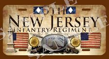 5th New Jersey Infantry American Civil War Themed vehicle license plate picture