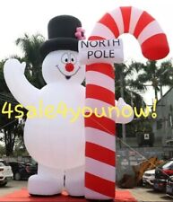 32' FOOT MASSIVE INFLATABLE FROSTY THE SNOW MAN CUSTOM MADE NEW picture