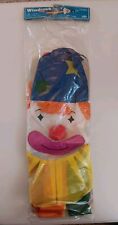 1991 Clown Windsock Sealed Vintage 50
