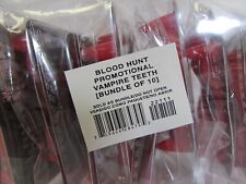 Lot of 10 (Set) Marvel Comics Blood Hunt Vampire Teeth Promotional Sealed picture