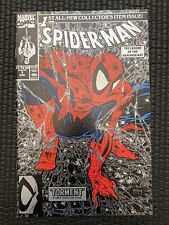 SPIDER MAN Silver #1🔥🔥🔥NM 9.4 Beautiful McFarlane Classic Cover 1990-1991 picture