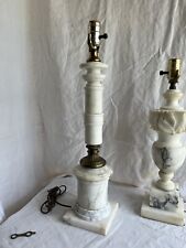Tall vintage Italian alabaster lamp picture