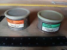  Vintage Cans Lortone Tumbling Charge  Fine Coarse, picture
