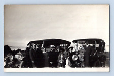 RPPC 1910. AUTOMOBILE MEET. CALIFORNIA. POSTCARD MM27 picture