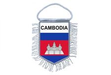 Club Flag Mini Country Flag Car Decoration Cambodia Cambodian picture