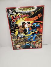 Neal Adams SIGNED Superman vs. Muhammad Ali OVER-SIZED GIANT SIZE Hardcover 🔑 picture