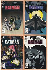 DC BATMAN Nos. 404 405 406 407 (1986) YEAR ONE Frank Miller Very Nice Lot picture