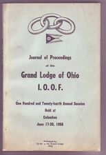 Journal of Proceedings of the Grand Lodge of Ohio I.O.O.F 1956, Odd Fellows picture