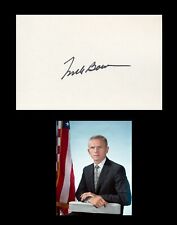 FRANK BORMAN Autographed Signed Inscribed CARD NASA Apollo 8 Astronaut picture