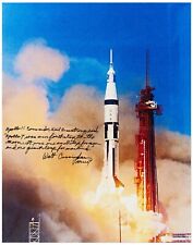 Walter Cunningham Signed Apollo 7 Liftoff 16