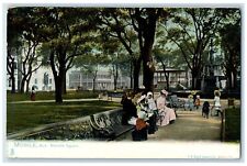 1905 View Of Bienville Square Dog Mobile Alabama AL Tuck's Antique Postcard picture