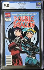Double Dragon #1 CGC 9.8 NEWSSTAND 1st Billy & Jimmy Lee Video Game 1991 Marvel picture