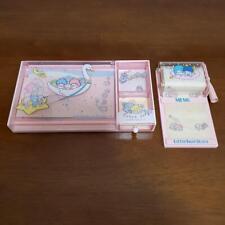 Showa Retro Vintage Period Sanrio Little Twin Stars Letter Case Roll Memo picture