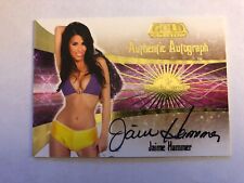 Benchwarmer 2007 Jaime Hammer Gold Autograph Card #26 of 30 picture