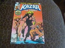 KA-ZAR THE SAVAGE#1 VF 1981 MARVEL BRONZE Premier issue picture