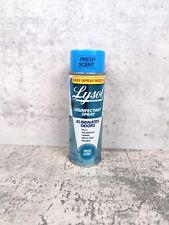 VINTAGE Lysol Fresh Scent Spray 6 Oz. Can Near Full Retro Collectible Prop Blue picture