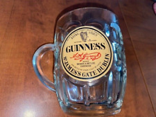 Arthur Guinness Irish Stout Glass Beer Mug 16 Ounce St James Gate Dublin Vintage picture