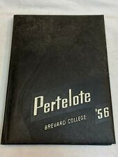 Brevard College The Pertelote 1956 Student Yearbook Vintage Old North Carolina  picture