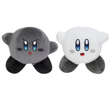 2pcs Grey and Ghost Kirby Plush Doll Stuffed Animal Toy 6 inch Xmas Gift picture