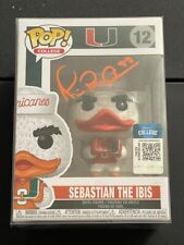 Michael Irvin Miami Hurricanes signed Funko Pop Beckett Certified picture