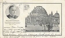 1901 William McKinley Assassination Memorial Private Mailing Card Postcard picture