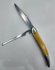 Ulster 208SS Fisherman's Pride Vintage Stainless Steel 2-Blade Fishing Knife picture