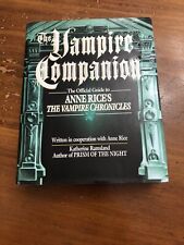 Anne Rice Vampire Companion 1993 First Edition  picture