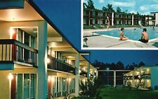 Postcard SC Florence South Carolina Quality Inn Pool Chrome Vintage PC J8617 picture