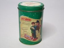 Vintage 1989 Life Savers Limited Edition Christmas Holiday Keepsake Tin Green picture