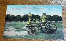Antique Postcard York Pa Fire Department Circa 1910s Early Fire Wagon picture