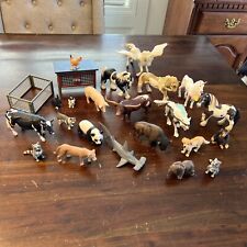 Schleich Germany HUGE Lot Of 24 Figures Fantasy, Farm, Jungle LOOK 1 Papo HTF picture