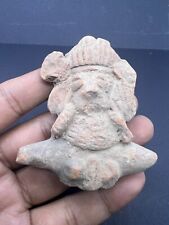 Fine Inus Art Rare Ancients Old Clay Terracotta Half Body Head From Swat Valley picture