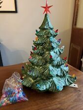 Vintage 1978 Alberta's Mold christmas tree (b+c #1). NO base Reduced picture