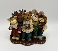 Boyds Bears J.B. Bearyproud & Pals United We Stand Resin Limited Edition 2004 picture