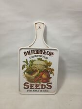 D.M. Ferry & Co Seeds Cutting Board Vintage Advertising e23 picture