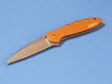KERSHAW 1660OR LEEK Orange Speed-Safe assisted opening linerlock knife USA NEW picture