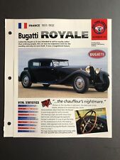 1931 - 1932 Bugatti Royale IMP 