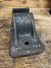 GWR Track Plate Rarer Shape Heavy  picture