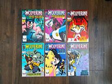 Wolverine #11-16 Gehenna Stone Affair Complete Set Lot Of 6 Marvel Comics 1989 picture