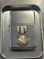 Military Star Lighter Iraq Campaign Medal Chrome Lighter  picture
