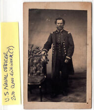 Union Naval Officer, Civil War, standing pose CDV /no backmark/unidentified picture