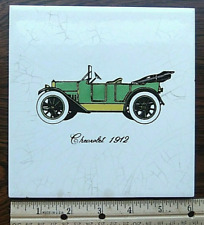 CHEVROLET 1912 Ceramic Tile/WALL Plaque 6